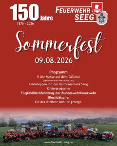 Einladung Sommerfest